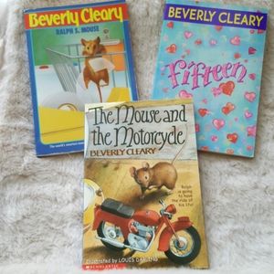 New, Set of 3, Beverly Cleary Books